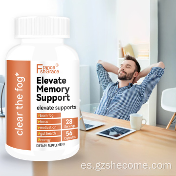 Shecome Elevate Cápsulas de apoyo a la memoria Salud energética del cerebro